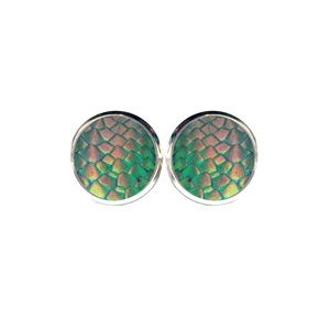 Dragon Scales Earrings - Mermaid